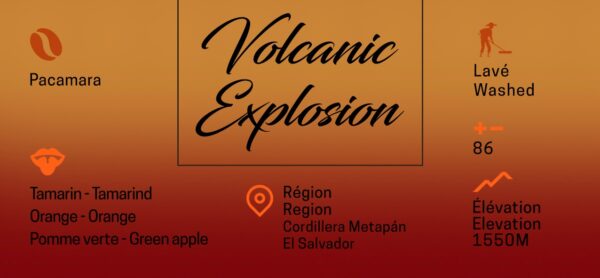 Volcanic explosion Volcanic Explosion - Pacamara Washed